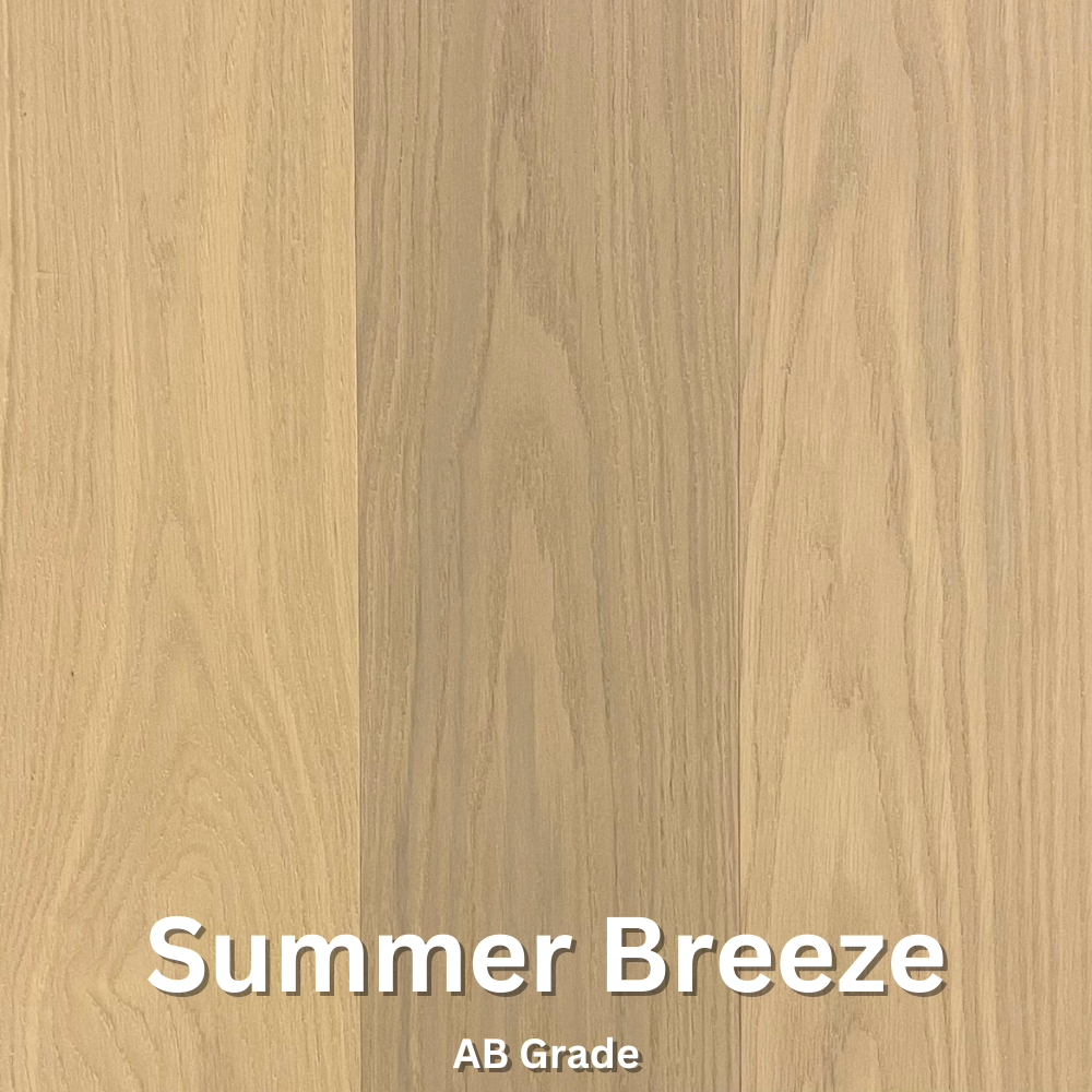 Floorest - 7 1/2 X 3/4 - White Oak "Summer Breeze" - Engineered Hardwood AB Grade - 23.81 Sf/B